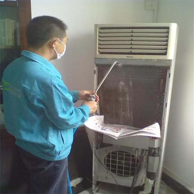 深圳宝安中心区医院柜机空调跳闸故障维修